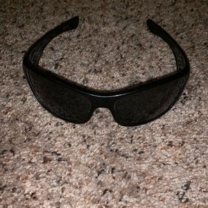 Oakley Gascan sunglasses, lenses are pitted